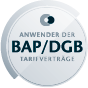 Gesellschaft für Zeitarbeit m.b.H. ist Anwender des BAP/DGB Tarifvertrages